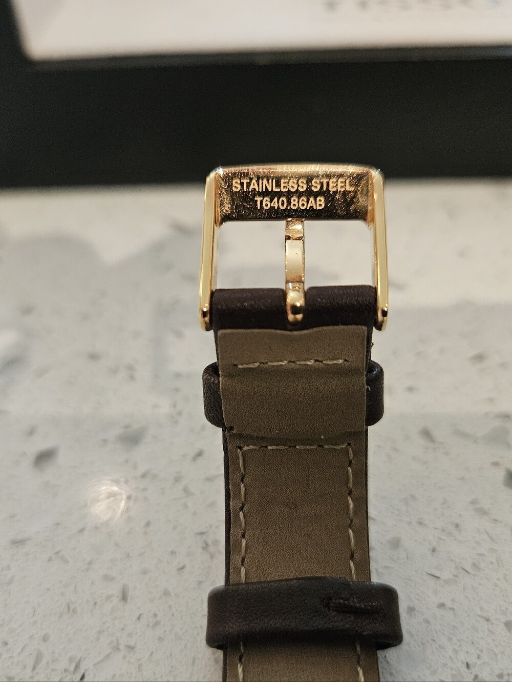 Tissot Bella Ora Ladies Brown Leather Watch - Picture 10 of 13